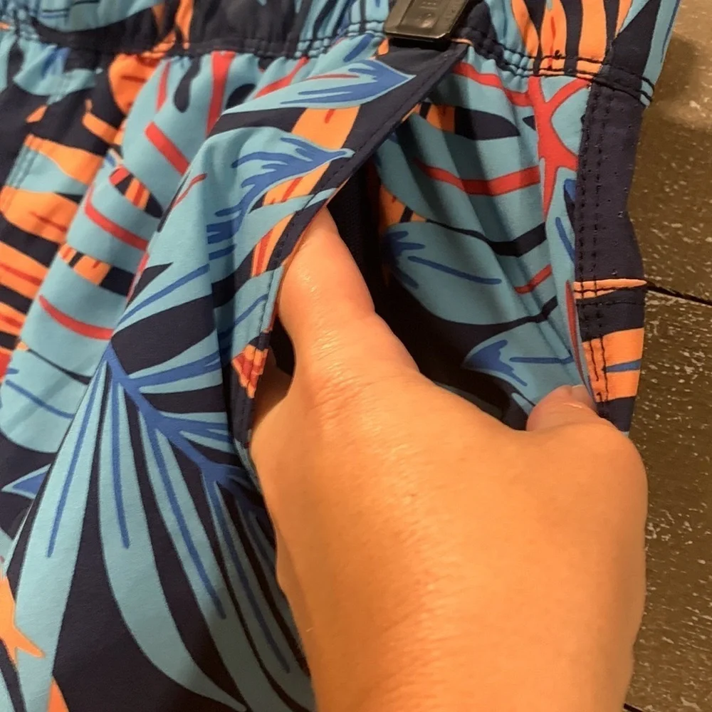 Speedo swim/board shorts with built in shorts size S